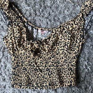 Cheetah print shirt